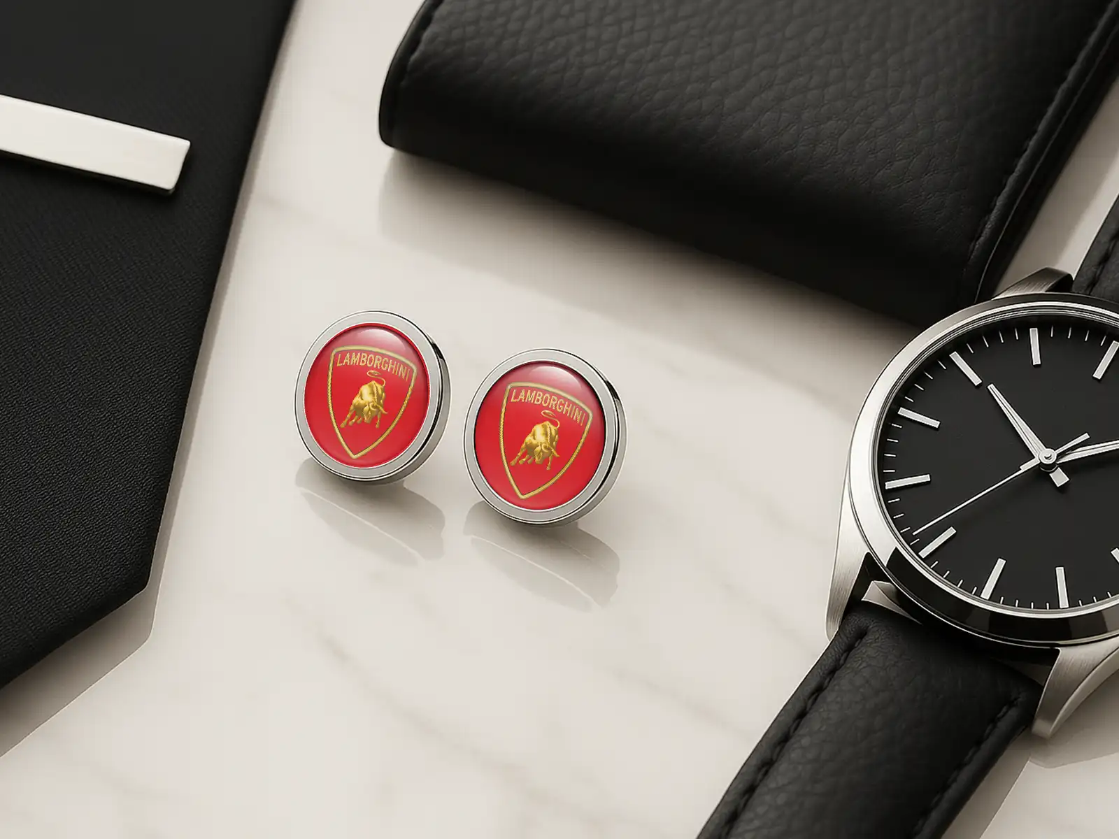 Lamborghini Gemelos Para Boda Set Regalo Minimal Elegante